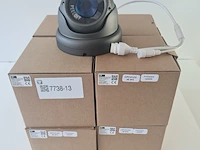 9x 5mp dome ip camera herospeed, cpc412g ir ip5, antraciet - afbeelding 1 van  4
