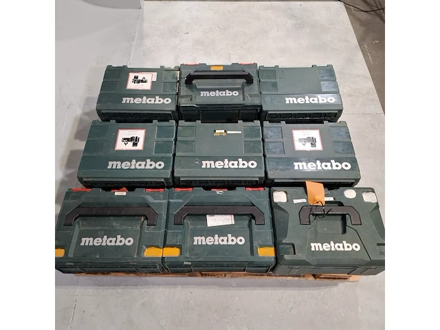 9x accu boormachine, metabo - afbeelding 4 van  12