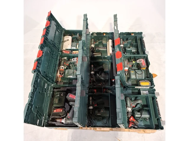 9x accu boormachine, metabo - afbeelding 5 van  12