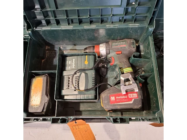9x accu boormachine, metabo - afbeelding 7 van  12