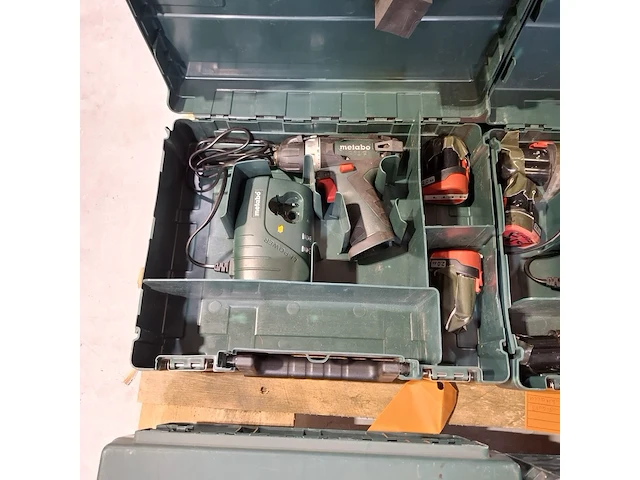 9x accu boormachine, metabo - afbeelding 11 van  12