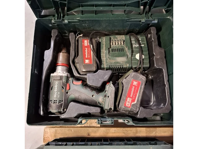 9x accu boormachine, metabo - afbeelding 12 van  12