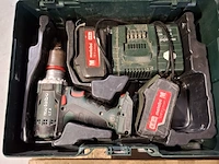 9x accu boormachine, metabo - afbeelding 12 van  12