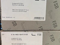 9x aluminium deurschild 72 mm fsb - afbeelding 2 van  3
