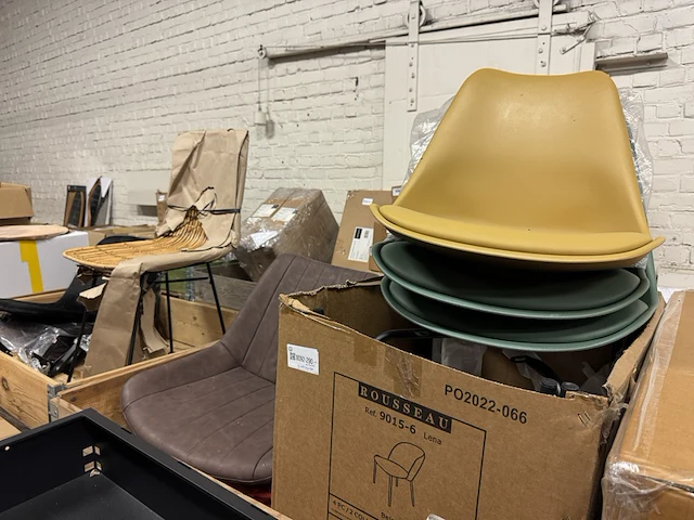 9x design stoel w.o. rousseau - afbeelding 1 van  5