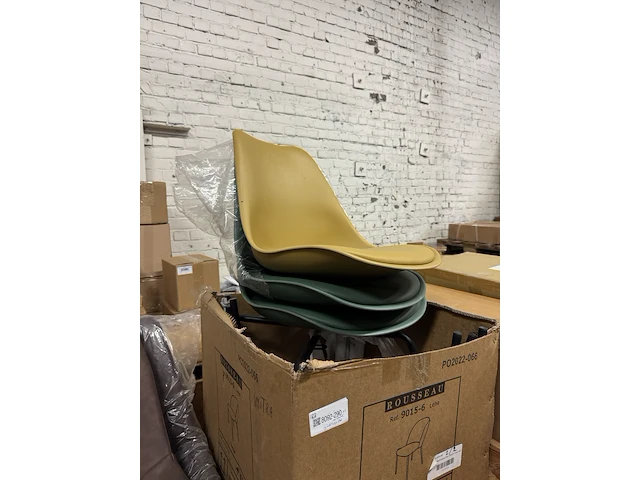 9x design stoel w.o. rousseau - afbeelding 2 van  5