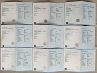9x diamant - totaal samen 1.01 karaat (hrd gecertificeerd), d+-g-h-i - afbeelding 2 van  6