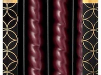 9x doos kaarsen riverdale, dinner candle - afbeelding 2 van  4