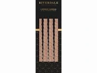 9x doos kaarsen riverdale, dinner candle - afbeelding 3 van  4