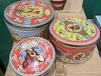 9x dozen ijzeren decoratie - afbeelding 4 van  12