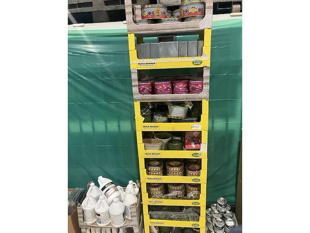 9x dozen ijzeren decoratie - afbeelding 1 van  12