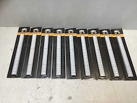 (9x) duimstok kunststof - 1 meter - afbeelding 1 van  2