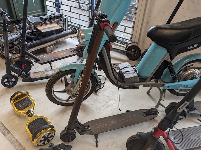 9x electrische step, elektrische brommer en hoverboard, qwiq, denver - afbeelding 10 van  32