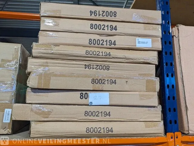 9x eric kuster style 4mm geslepen spiegels zilver 50 x 50 cm 9 stuks, 8002194, zilver, bouwjaar 2023 - afbeelding 2 van  2