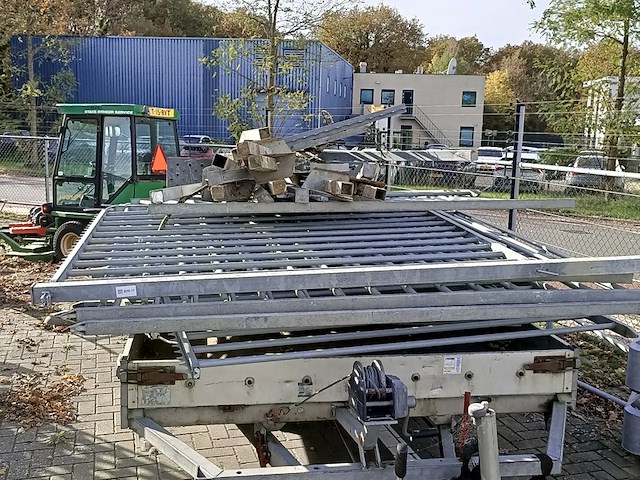 9x gegalvaniseerd hekwerk - afbeelding 2 van  9