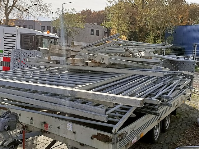 9x gegalvaniseerd hekwerk - afbeelding 3 van  9