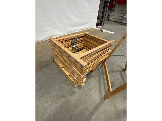 9x houten schraag - afbeelding 2 van  4