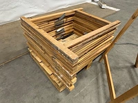 9x houten schraag - afbeelding 2 van  4