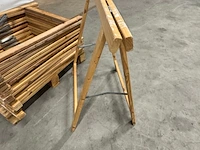 9x houten schraag - afbeelding 4 van  4