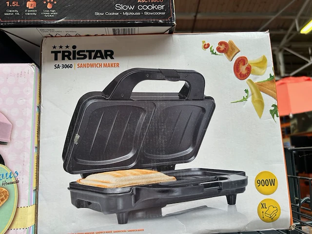 9x huishoudelijke apparaten w.o. waterkoker w.o. bestron, tristar - afbeelding 4 van  5