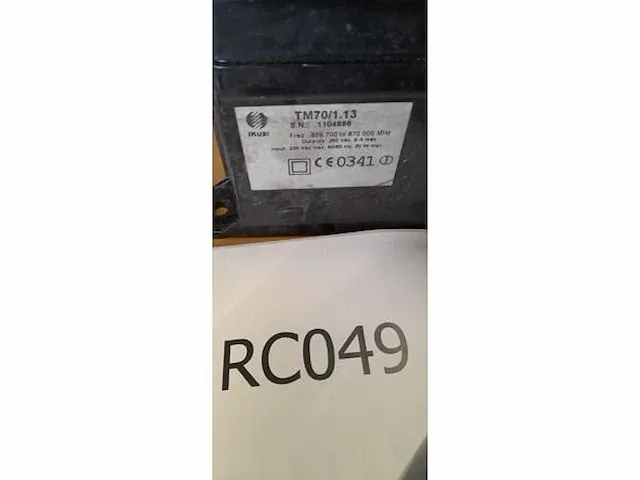 9x ikusi radiobesturingen t.b.v. bovenloopkranen / takels - afbeelding 4 van  28