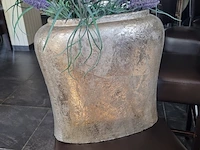 9x kunstplant in pot - afbeelding 3 van  4