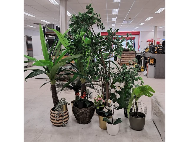 9x kunstplanten en bomen - afbeelding 11 van  12