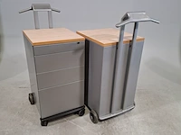 9x ladeblok trolley, ahrend - afbeelding 1 van  11