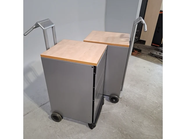 9x ladeblok trolley, ahrend - afbeelding 4 van  11