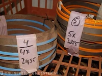 9x lenox en bahco band of lintzagen, nieuw, incl. krat - afbeelding 2 van  2