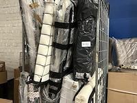 9x luxe opklapbed/vouwbed met matras - afbeelding 1 van  5