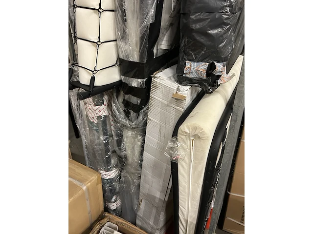 9x luxe opklapbed/vouwbed met matras - afbeelding 3 van  5