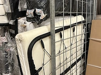 9x luxe opklapbed/vouwbed met matras - afbeelding 4 van  5