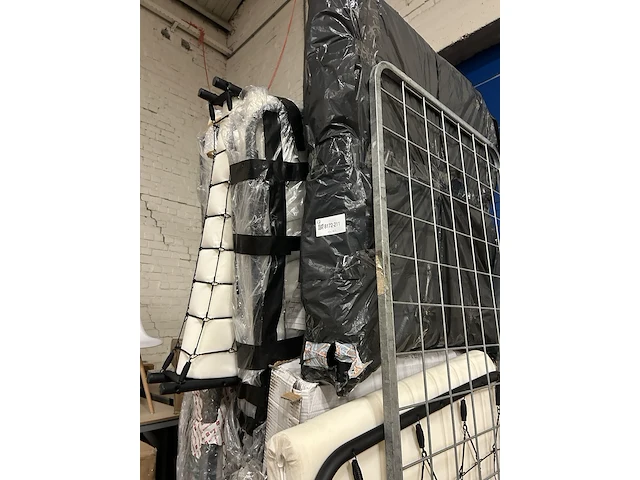 9x luxe opklapbed/vouwbed met matras - afbeelding 5 van  5