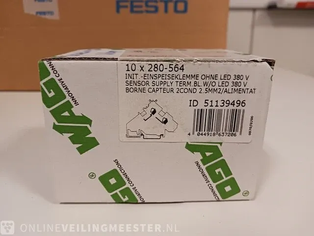 9x magneet ventielen festo, mhj10-s-2,5-qs-6hf - afbeelding 8 van  23