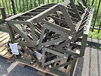 9x metalen frame en 1x motorbok - afbeelding 2 van  9