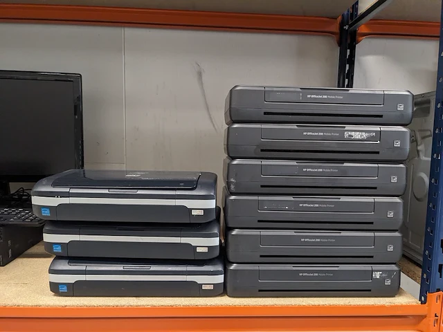 9x mobiele printer, hp officejet 200 en hp officejet h470 - afbeelding 1 van  14