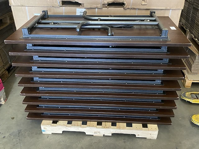 9x professionele klaptafels - afbeelding 1 van  4