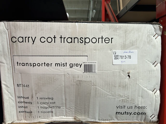 9x reiswieg (diverse kleuren) mutsy, transporter - afbeelding 5 van  6