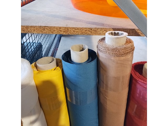 9x rol meubel- bekledingsstof - assorti - afbeelding 10 van  10