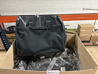 9x schoudertas, zwart - afbeelding 1 van  6