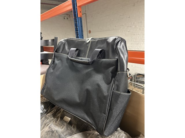 9x schoudertas, zwart - afbeelding 3 van  6