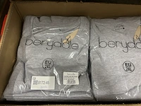 9x set van 5 t-shirts 2xl berydale, light grey - afbeelding 2 van  4