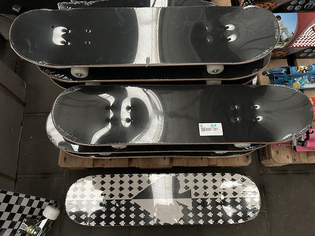 9x skateboard - afbeelding 3 van  6