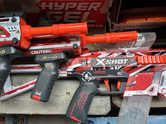 9x speelgoed blaster x-shot - afbeelding 5 van  8