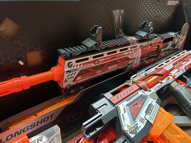 9x speelgoed blaster x-shot - afbeelding 6 van  8