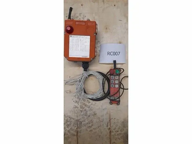 9x telecrane radiobesturingen t.b.v. bovenloopkranen / takels - afbeelding 6 van  25