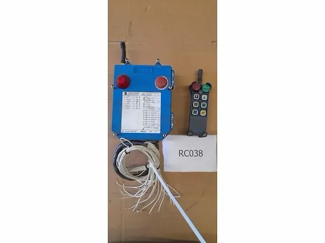 9x telecrane radiobesturingen t.b.v. bovenloopkranen / takels - afbeelding 15 van  25