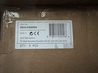 9x tv wandbeugel 42-65" flexibel sam creative, braea000003 - afbeelding 2 van  2