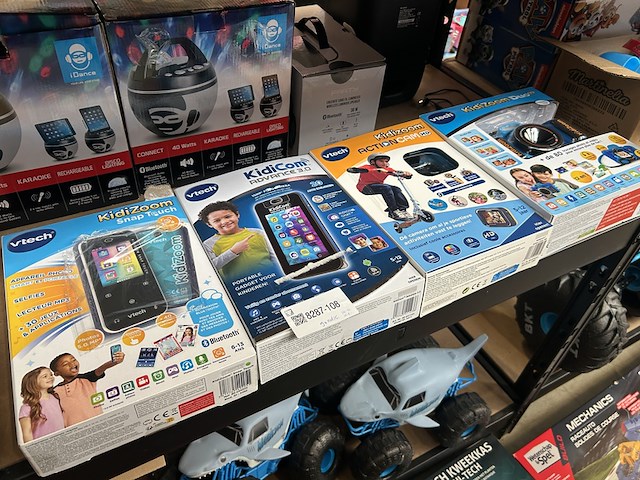 9x vtech speelgoed w.o. kidizoom action cam, kidizoom snap touch, kidicom advance 3.0 - afbeelding 1 van  7